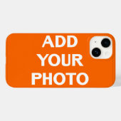 Foto toevoegen, speciaal Gepersonaliseerd Case-Mate iPhone Case (Achterkant (horizontaal))