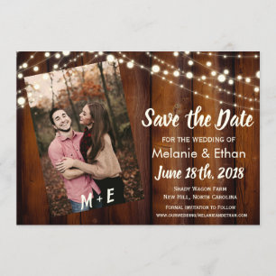 FOTO TOEVOEGEN - Trouw Save The Date Uitnodiging