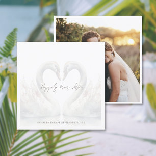 Foto toevoegen Wedding Announcement Kaart