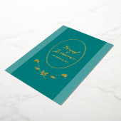 Foto toevoegen Wedding Announcement Kaart (Gedraaid)