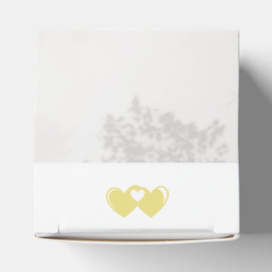 Foto toevoegen Wedding Bedankdoosjes (Bovenkant)