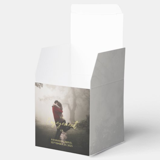 Foto toevoegen Wedding Bedankdoosjes (Geopend)