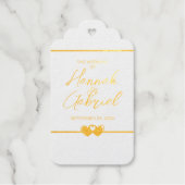 Foto toevoegen Wedding Cadeaulabels (Voorkant)