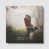 Foto toevoegen Wedding Engagement Party Folie gast Gastenboek (Voorkant)