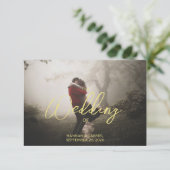 Foto toevoegen Wedding QR-code Informatiekaartje (Staand voorkant)