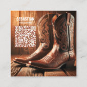 Foto toevoegen Western 2026 Kalender Visitekaartje (Voorkant)