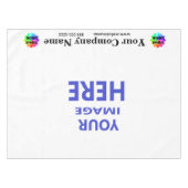 Foto Trade Show Tablecloth Custom Logo Business Tafelkleed (Voorkant (Horizontaal))