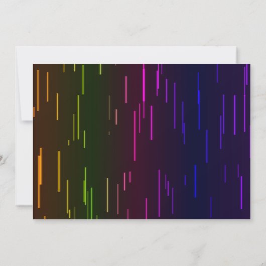 Foto Trampoline Party Invitation | JUMP Kaart (Achterkant)