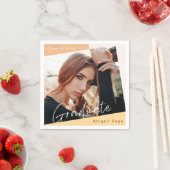 Foto Trendy Modern Natural Afstuderen Servet (Insitu)