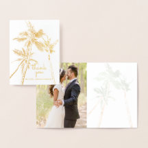 Foto Tropische palmbomen Beach Modern Dank je