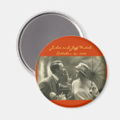  foto trouwmagneet magneet (Voorkant / Achterkant)