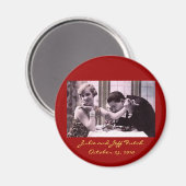  foto trouwmagneet magneet (Voorkant / Achterkant)