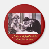  foto trouwmagneet magneet (Voorkant)