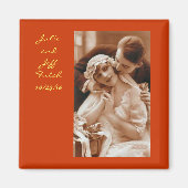  foto trouwmagneet magneet (Voorkant)