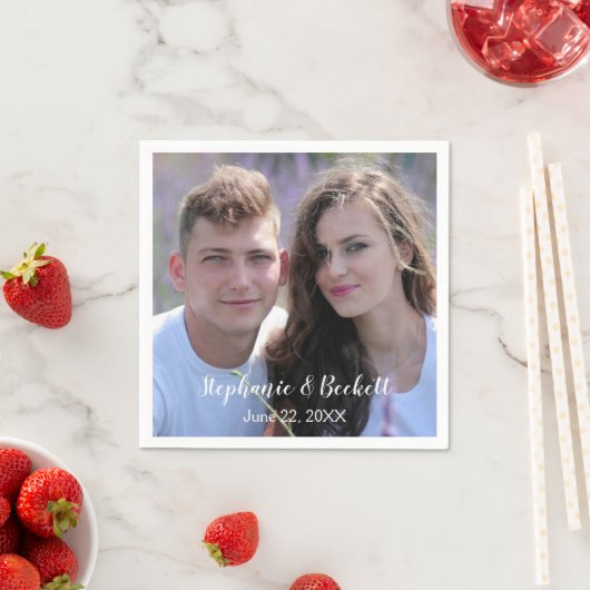 Foto Trouwpapier Servet (Insitu)