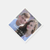 Foto Trouwpapier Servet (Hoek)