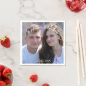 Foto Trouwpapier Servet (Insitu)