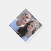 Foto Trouwpapier Servet (Hoek)