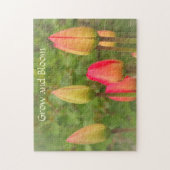 Foto Tulips Grow and Bloom Legpuzzel (Verticaal)