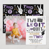 Foto Twee Legit om de tweede uitnodiging op te zeg (Voorkant / Achterkant)