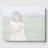 Foto Typografie First Heilige Communie - Guest Boo Gastenboek (Achterkant)