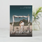 Foto Typografie Weddenschap Verticaal Kaart (Staand voorkant)