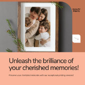 Foto-uitbreiding 8,5 x 11 inch foto afdruk