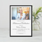 Foto Uitnodiging tot feestvieren (Staand voorkant)