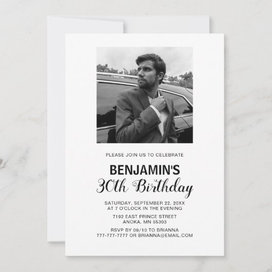 Foto: uitnodiging van afgelopen dag (Voorkant)