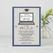 FOTO - Uitnodiging virtuele GraduPartij (Staand voorkant)