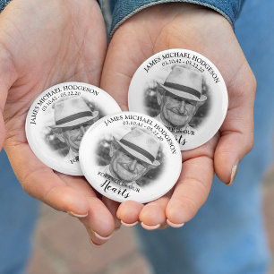 Foto Uitvaart Keepsake Button Flesopener