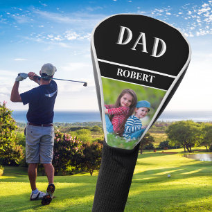 Foto Unieke aangepaste DAD gepersonaliseerde naam Golfheadcover
