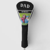 Foto Unieke aangepaste DAD gepersonaliseerde naam Golfheadcover (Voorkant)