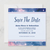 *~* Foto Upload Hemelsterren Sla de Datum Op Save The Date (Achterkant)