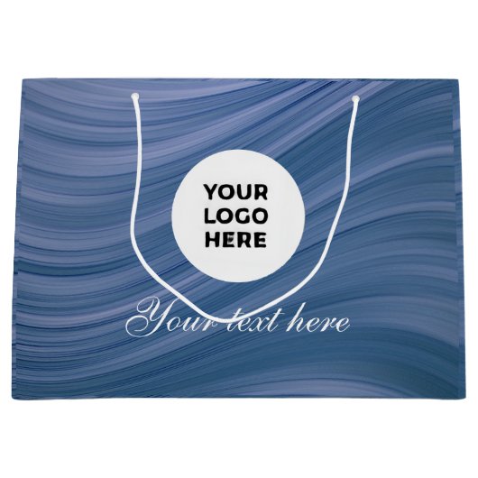 Foto-upload | Waterdichte vierkante sticker Groot Cadeauzakje (Voorkant)