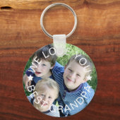 Foto uploaden - beste opa sleutelhanger (Voorkant)