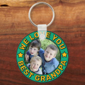 Foto uploaden - beste opa sleutelhanger (Voorkant)