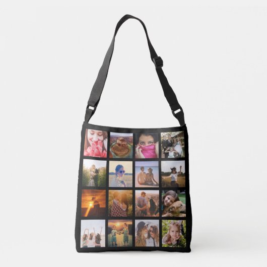 Foto uploaden crossbody tas (Achterkant)