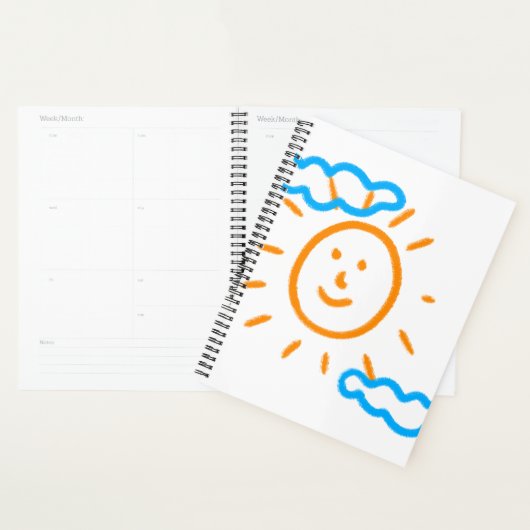 Foto uploaden Draai Kinder illustraties naar Planner (Display)