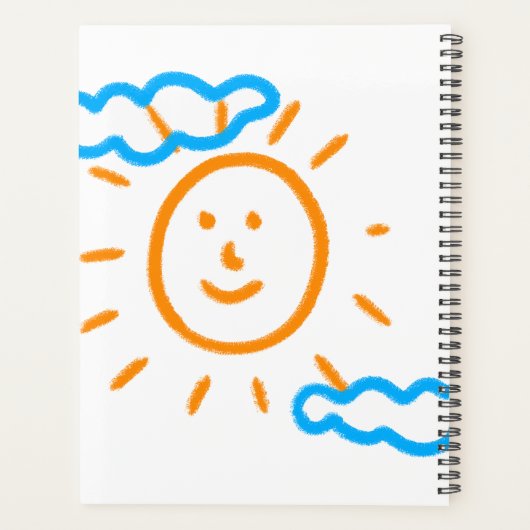 Foto uploaden Draai Kinder illustraties naar Planner (Achterkant)