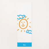 Foto uploaden Draai Kinder illustraties naar Yogamat (Voorkant)