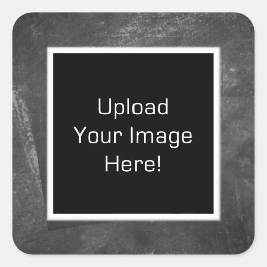 Foto uploaden Faux Chalkboard Lijst Stickers (Voorkant)