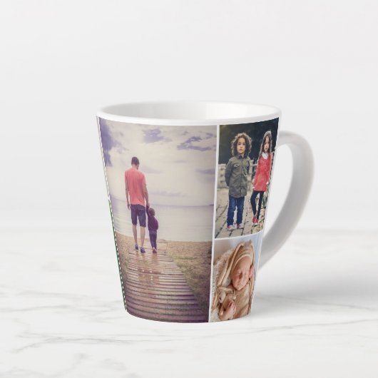 Foto uploaden latte mok (Rechterhoek)