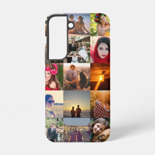 Foto uploaden samsung galaxy hoesje (Achterkant)