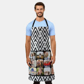 Foto uploaden schort (Gedragen)