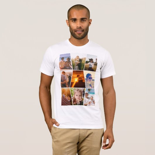 Foto uploaden t-shirt (Voorkant volledig)