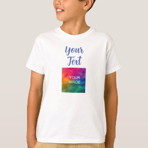 Foto uploaden Tekst toevoegen Handgeschreven Scrip T-shirt