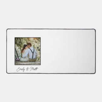 Foto uploaden voor White Desk Mat Pad