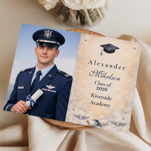 Foto US Air Force Afstudeerfeest Aankondiging