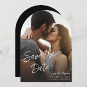 Foto V MOD Chic 4 LG Save the Date Arc Kaart (Voorkant / Achterkant)